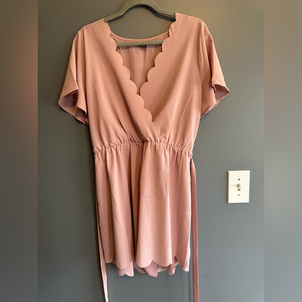Powder Pink Romper